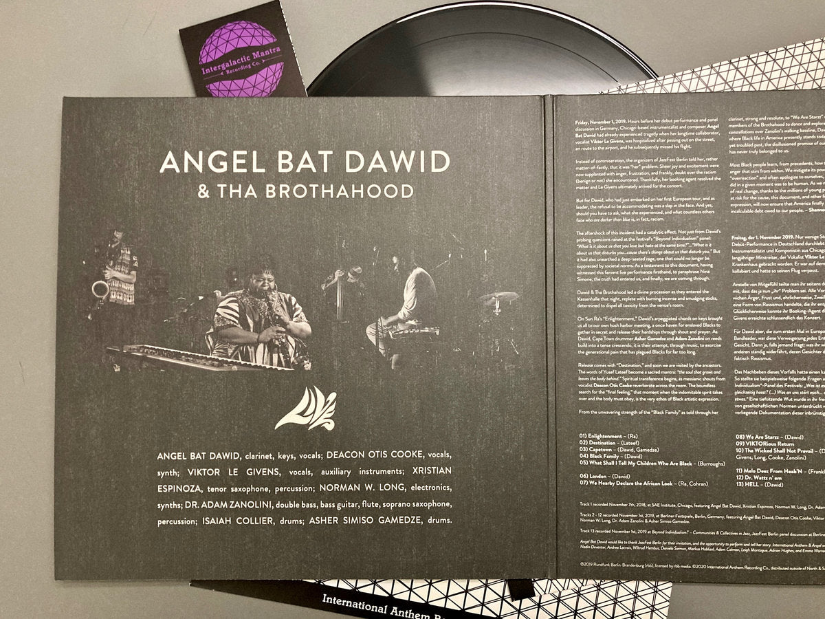 Angel Bat Dawid & Tha Brothahood - LIVE
