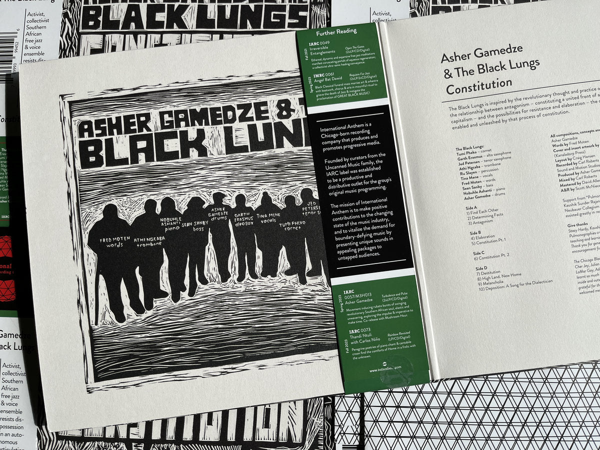 Asher Gamedze & The Black Lungs - Constitution