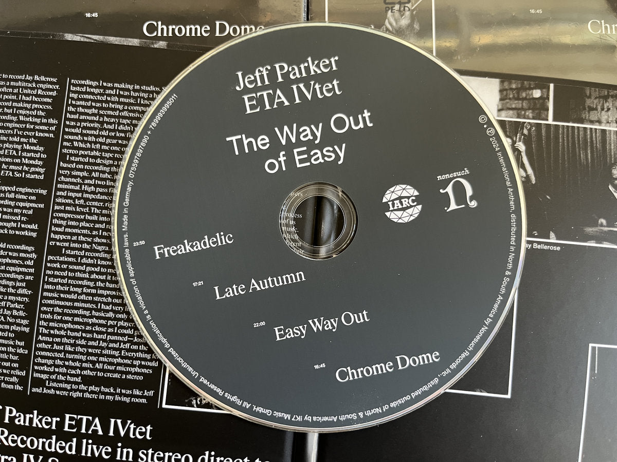 Jeff Parker ETA IVtet - The Way Out of Easy