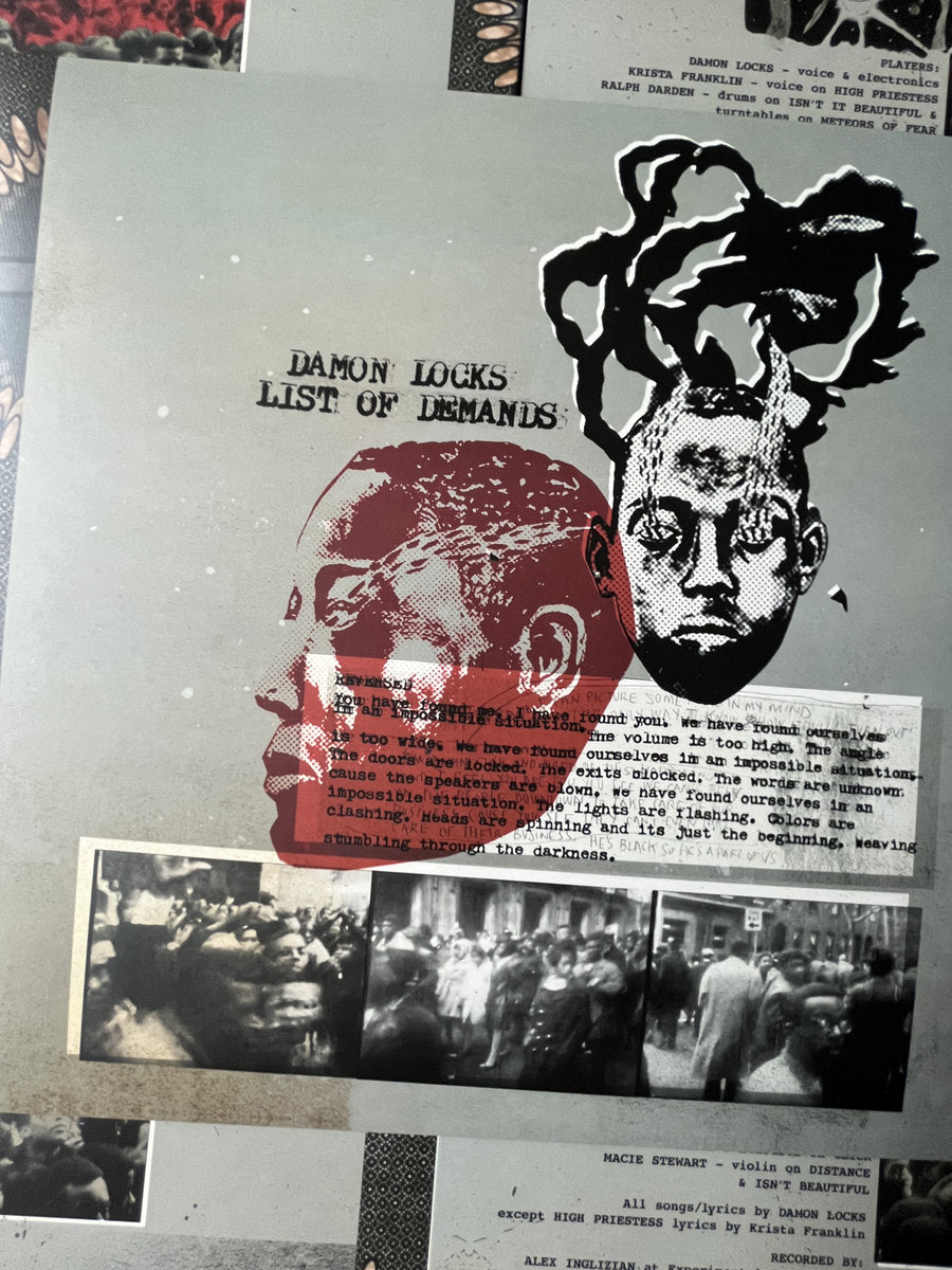 Damon Locks - List of Demands