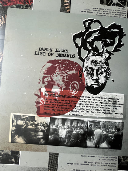 Damon Locks - List of Demands