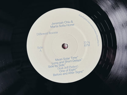 Jeremiah Chiu & Marta Sofia Honer - Different Rooms