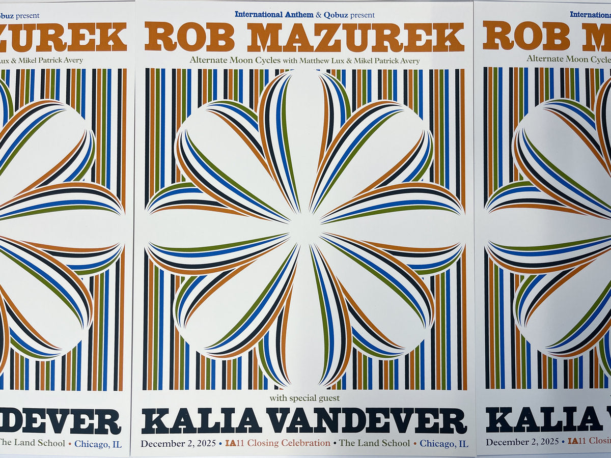 Rob Mazurek IA11 Closing Celebration Poster