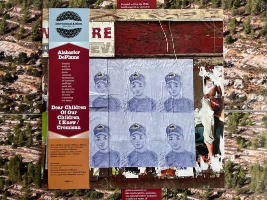 Dear Children Of Our Children, I Knew / Cremisan LP front cover with OBI strip [Classic Black]